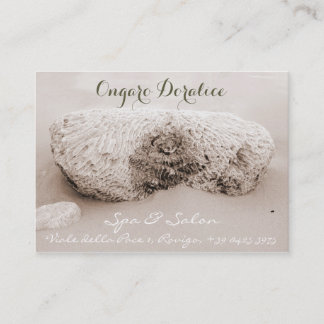 スパ、サロン及び健康名刺のテンプレート 名刺