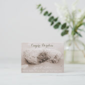 スパ、サロン及び健康名刺のテンプレート 名刺 (スタンド正面)