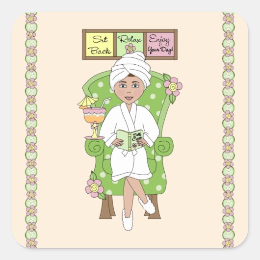 スパ スクエアシール (正面)