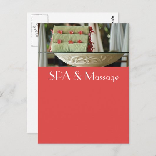 スパ ポストカード (正面/裏面)
