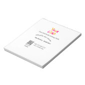 スパ・マッサージサロンの割引オファーサービス連絡先 ノートパッド (回転)