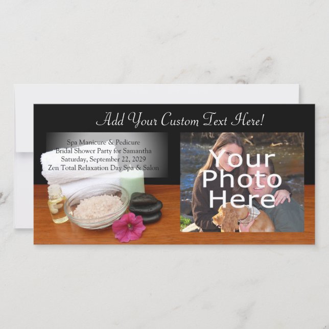 スパ/マッサージ/ペディキュアサロンシーンブラック/カラー (正面)