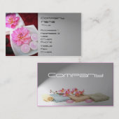 スパ、マッサージ 名刺 (正面/裏面)