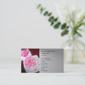 スパ、マッサージ 名刺 (スタンド正面)