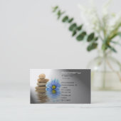 スパ、健康、マッサージ 名刺 (スタンド正面)