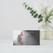 スパ、健康 名刺 (スタンド正面)