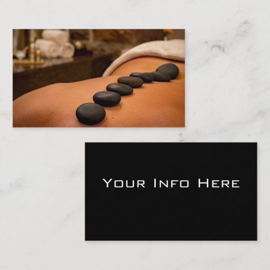 スパ 名刺 (正面/裏面)