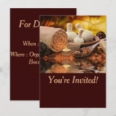 スパ 招待状 (正面/裏面)