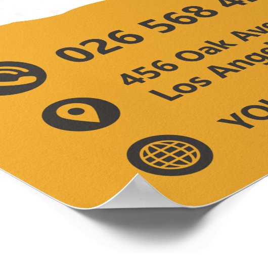 スパ、美しいサロン、ウェルネスセンター ポスター (角)