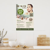 スパ、美しいサロン- Bussines Poster ポスター (キッチン)