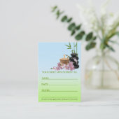 スパ&美しいリゾートアポイントメントカード 予約カード (スタンド正面)