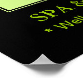 スパ&美しいリゾートポスター ポスター (角)