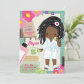 スパ-D-Ity誕生日招待状カード (スタンド正面)