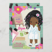 スパ-D-Ity誕生日招待状カード (正面/裏面)