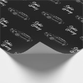 スビー集団wrxホワイトプリント ラッピングペーパー (角)