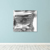 スピアフィッシュの下に立つ滝写真 キャンバスプリント (インサイチュ (ウッドフロア))