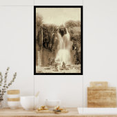 スピアフィッシュ秋ブラックヒルズサウスダコタ1889 ポスター (キッチン)