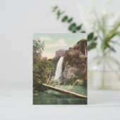 スピアフィッシュ秋、サウスダコタ州レアフォトクロム ポストカード (スタンド正面)