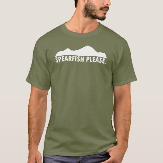スピアフィッシュ サウスダコタ州 Tシャツ (正面)