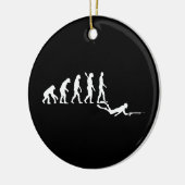 スピアフィッシングの進化 セラミックオーナメント (左)