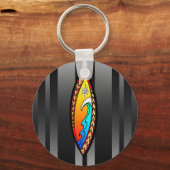 スピアヘッド波 キーホルダー (正面)