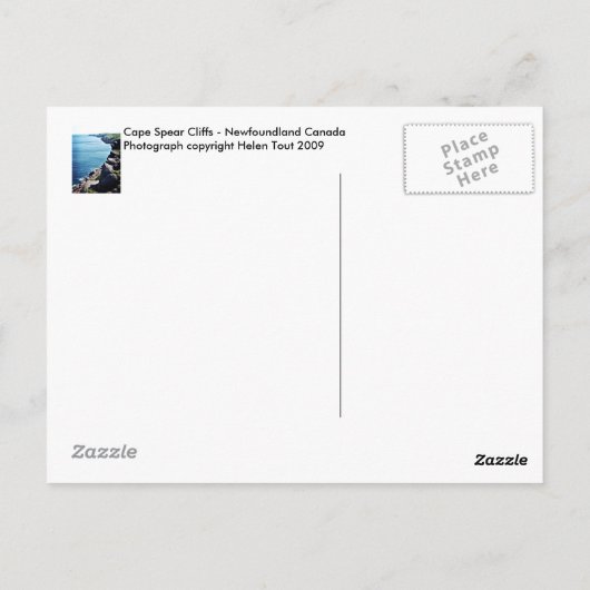 スピア岬 ポストカード (裏面)