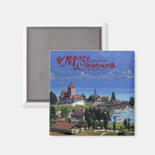 スピエズ、Lake Thun マグネット (正面/裏面)