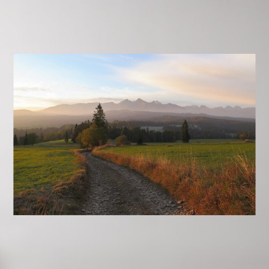 スピスからのタラスビュー ポスター (正面)