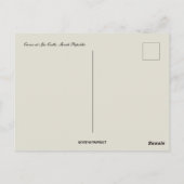 スピス城スロバキア共和国の大砲 ポストカード (裏面)