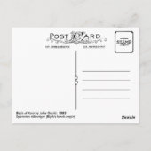 スピゼタス・アルボニガー ポストカード (裏面)