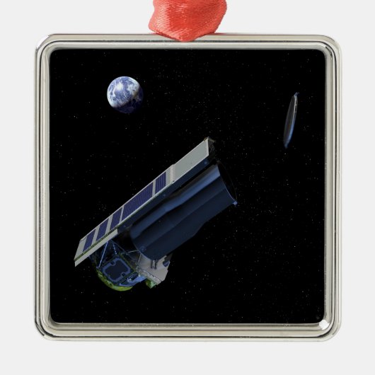 スピッツァーの芸術家の構想 メタルオーナメント (正面)