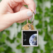 スピッツァーは打ち上げ直後に地球を出発 キーホルダー (手)