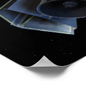 スピッツァーは高利得アンテナを指している ポスター (角)