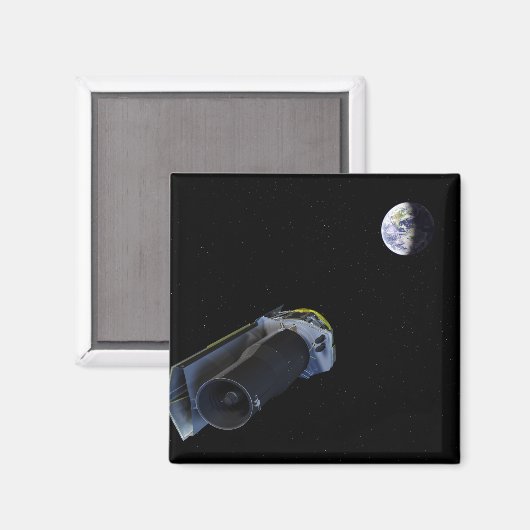 スピッツァーは高利得アンテナを指している マグネット (正面/裏面)