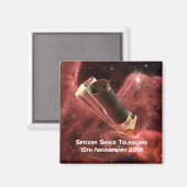 スピッツァー宇宙望遠鏡の記念日 マグネット (正面/裏面)