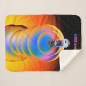 スピッツァー宇宙望遠鏡ポスター。 シェルパブランケット (正面(横))