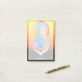 スピッツァー宇宙望遠鏡ポスター。 ポストイット (デスク上)