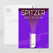 スピッツァー宇宙望遠鏡 ポストカード (正面/裏面)