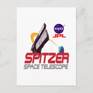 スピッツア宇宙望遠鏡 ポストカード