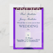 スピッツア宇宙望遠鏡 招待状 (正面)