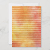 スピッツスプラッシュウォーターカラーカクテルプールパーティー 招待状 (裏面)