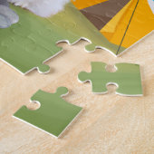 スピッツドッグキャンピング ジグソーパズル (側面)