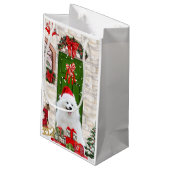 スピッツドッグクリスマス スモールペーパーバッグ (裏面アングル)