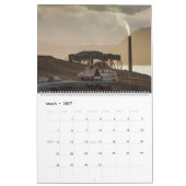 スピッツベルゲン2026 カレンダー (3月 2027)