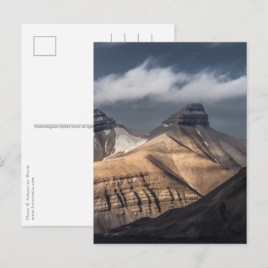 スピッツベルゲン スバルド ポストカード (正面/裏面)