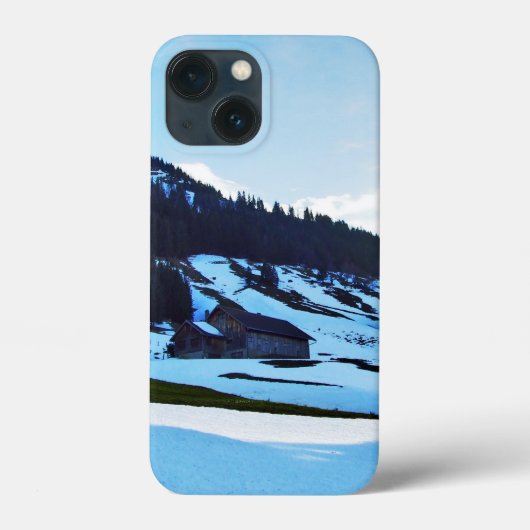 スピッツリの丘の木と針葉樹の森林 Case-Mate iPhoneケース (裏面)