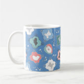 スピッツ日本のコレクションブルーマグ コーヒーマグカップ (左)