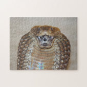 スピッティングコブラポートレート ジグソーパズル (横)