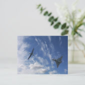 スピットファイアと台風 ポストカード (スタンド正面)