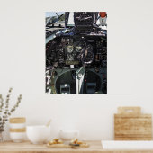 スピットファイアのコックピット ポスター (キッチン)